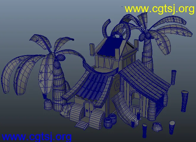 Maya模型V8Z的预览图2