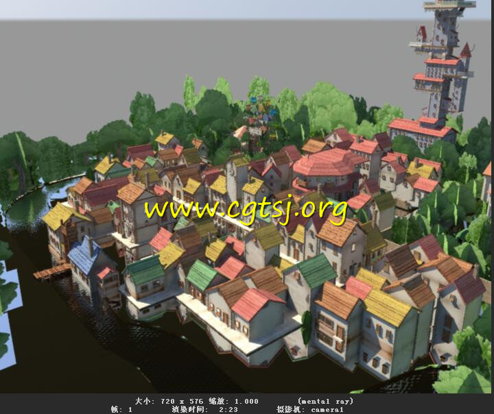 Maya模型ME23054的图片1